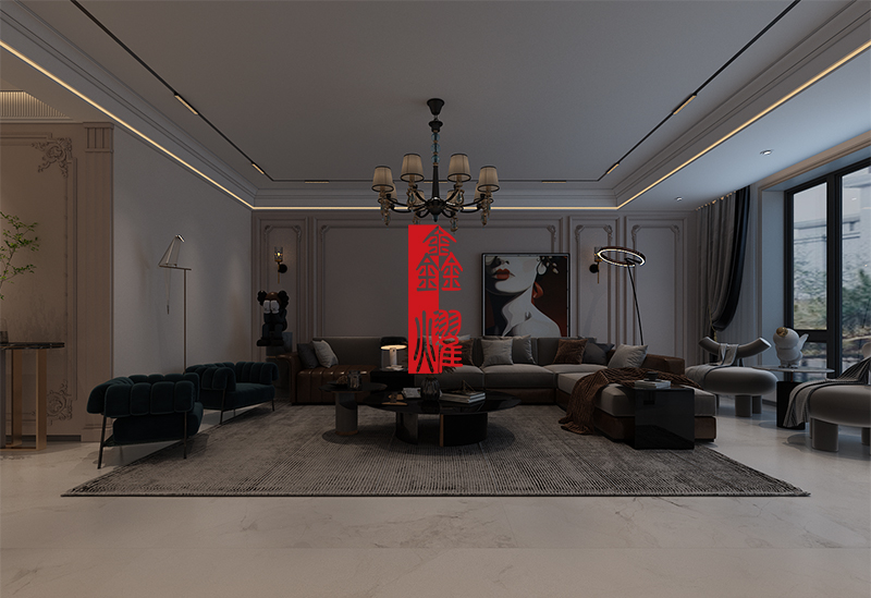 客廳不做吊頂，呼市裝修公司都流行這樣裝修，好看又省錢